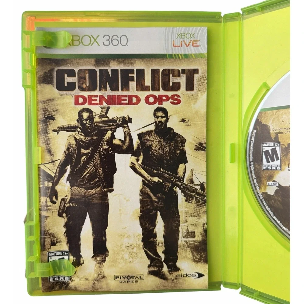 Conflict: Denied Ops (Microsoft Xbox 360, 2008) -  Tested Working